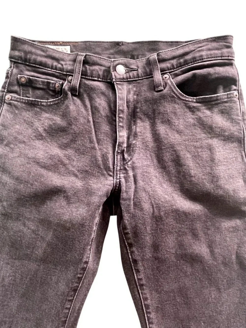 Levis Premium Lot 511 Slim Fit Jeans Black W30 L30 Mens Denim Pants Without Prin